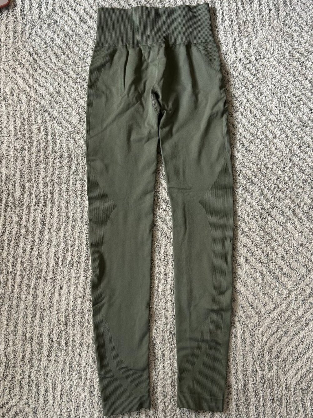 Women's Olive Green Leggings! - Picture 2 of 6